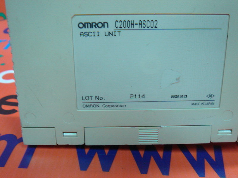 OMRON C200H-ASC02 - PLC DCS SERVO Control MOTOR POWER SUPPLY IPC ROBOT